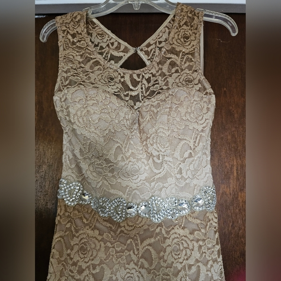Gold Prom Dress - Picture 2 of 5